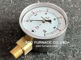 Yamatahaเพรสเชอร์เกจ0ถึง10kPa,0ถึง100mBar,Yamataha Pressure Gauge 0-10kPa(0-100mBar) 3/8PT