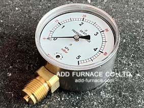 Yamatahaเพรสเชอร์เกจ0ถึง5kPa,0ถึง50mBar,Yamataha Pressure Gauge 0-5kPa(0-50mBar)