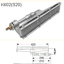 ASIA INFRA-RED.BURNER TYPE.A-1002