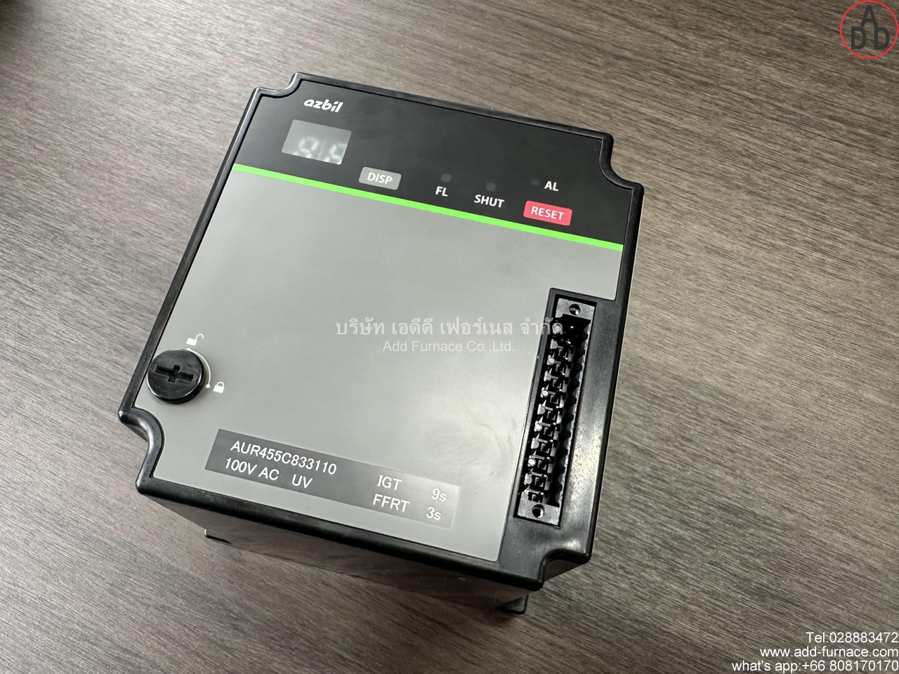 AUR455C833110 | Azbil Dynamic Self-Checking Burner Controller - บริษัท ...