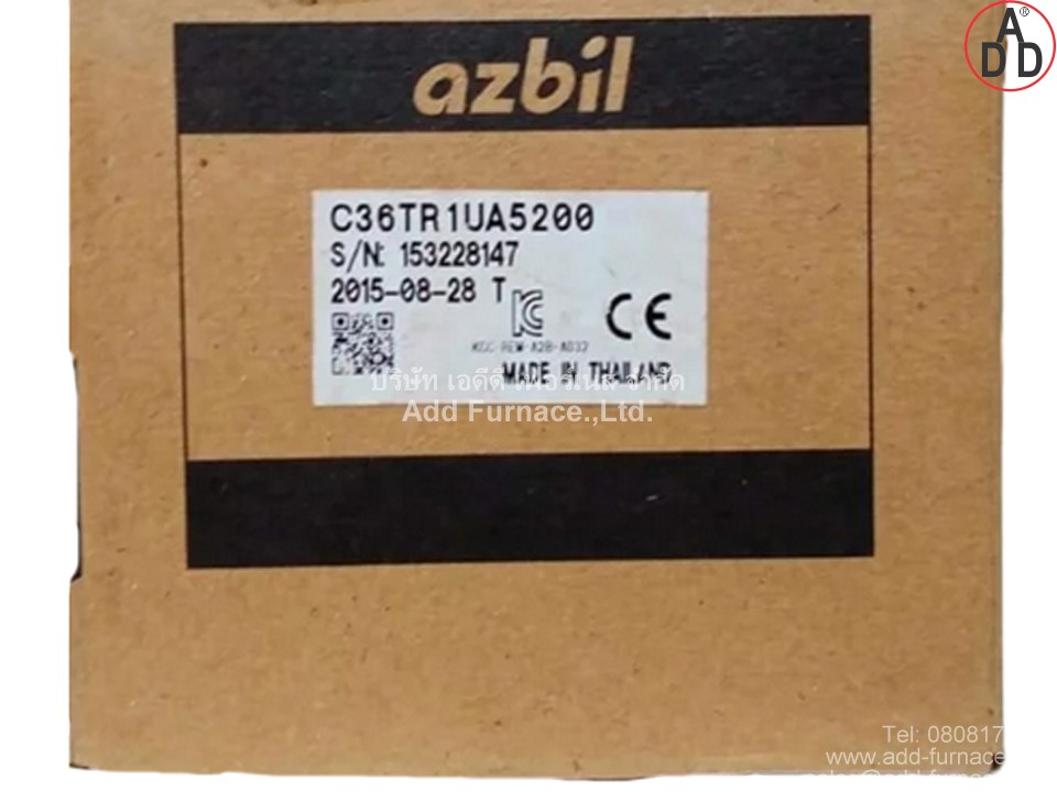 Azbil C36TR1UA5200 | azbil SDC36 - บริษัท เอดีดี เฟอร์เนส จำกัด