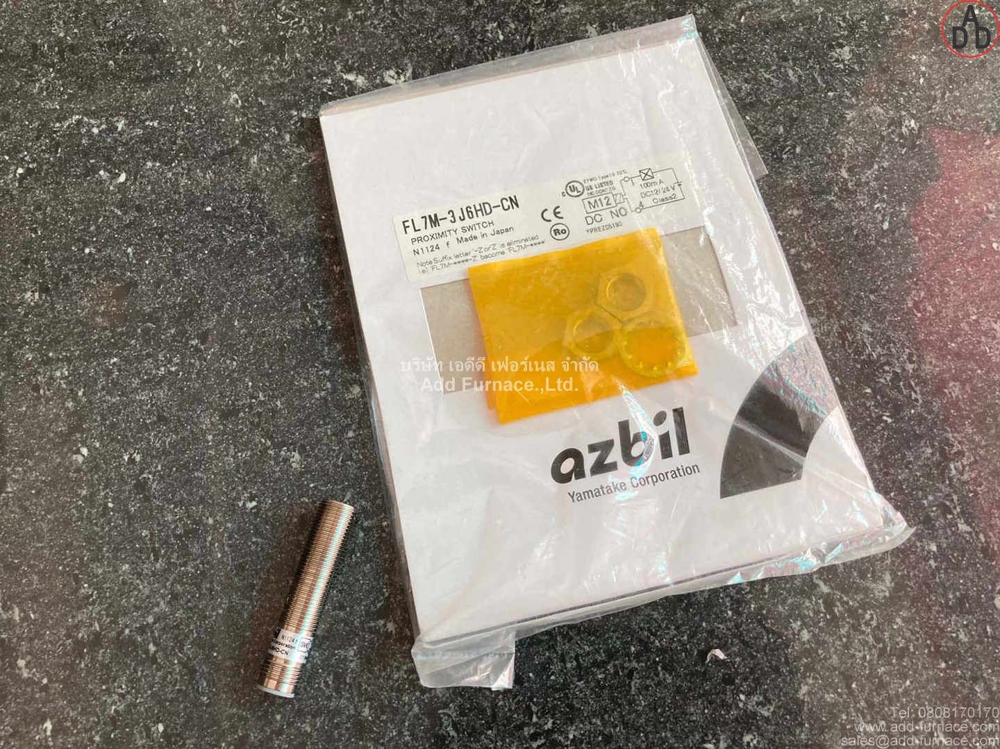 Azbil FL7M-3J6HD-CN | Proximity Switch - บริษัท เอดีดี เฟอร์เนส จำกัด
