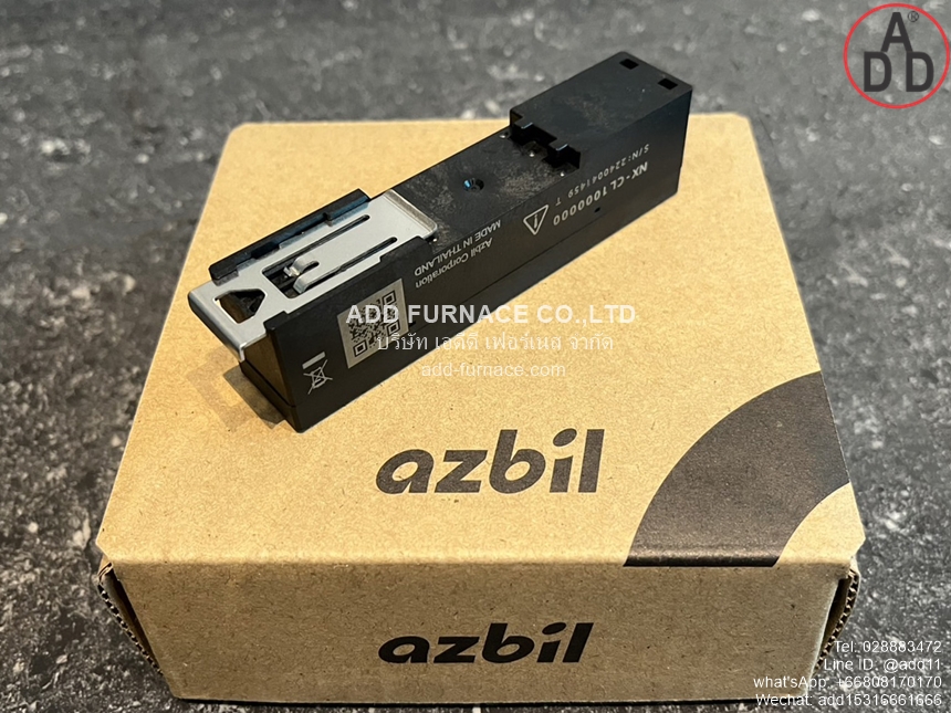 azbil NX-CL1000000 | Terminal Adapter - บริษัท เอดีดี เฟอร์เนส จำกัด