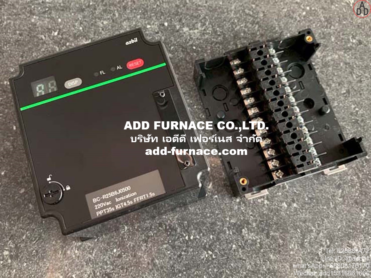 BC-R25B6J0500 | azbil Burner Controller - บริษัท เอดีดี เฟอร์เนส จำกัด