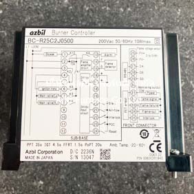 BC-R25C2J0500 | azbil Burner Controller - บริษัท เอดีดี เฟอร์เนส จำกัด
