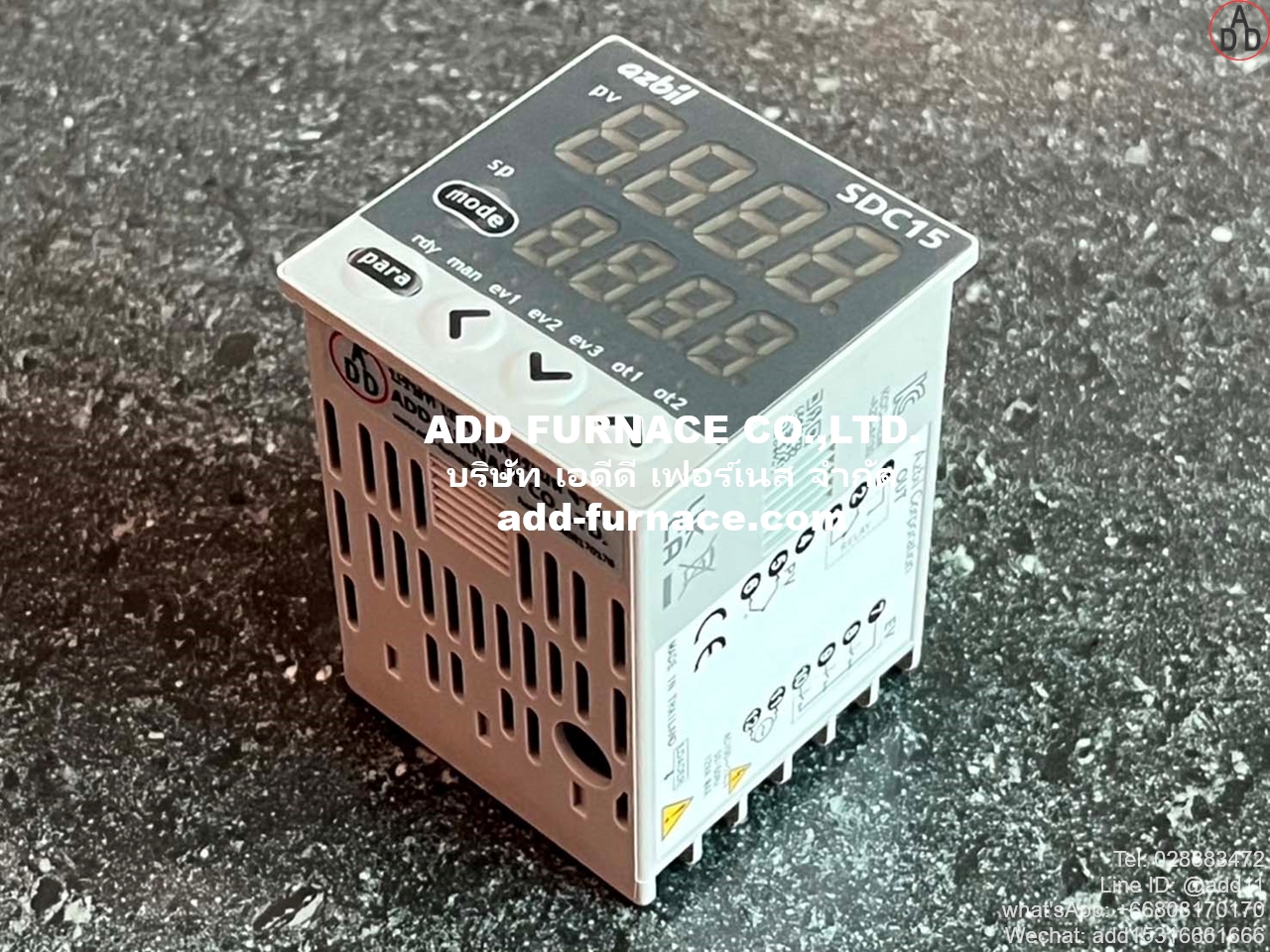 azbil SDC15 | C15TR0TA0100 - บริษัท เอดีดี เฟอร์เนส จำกัด