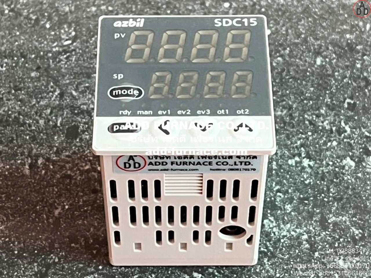 azbil SDC15 | C15TR0TA0100 - บริษัท เอดีดี เฟอร์เนส จำกัด