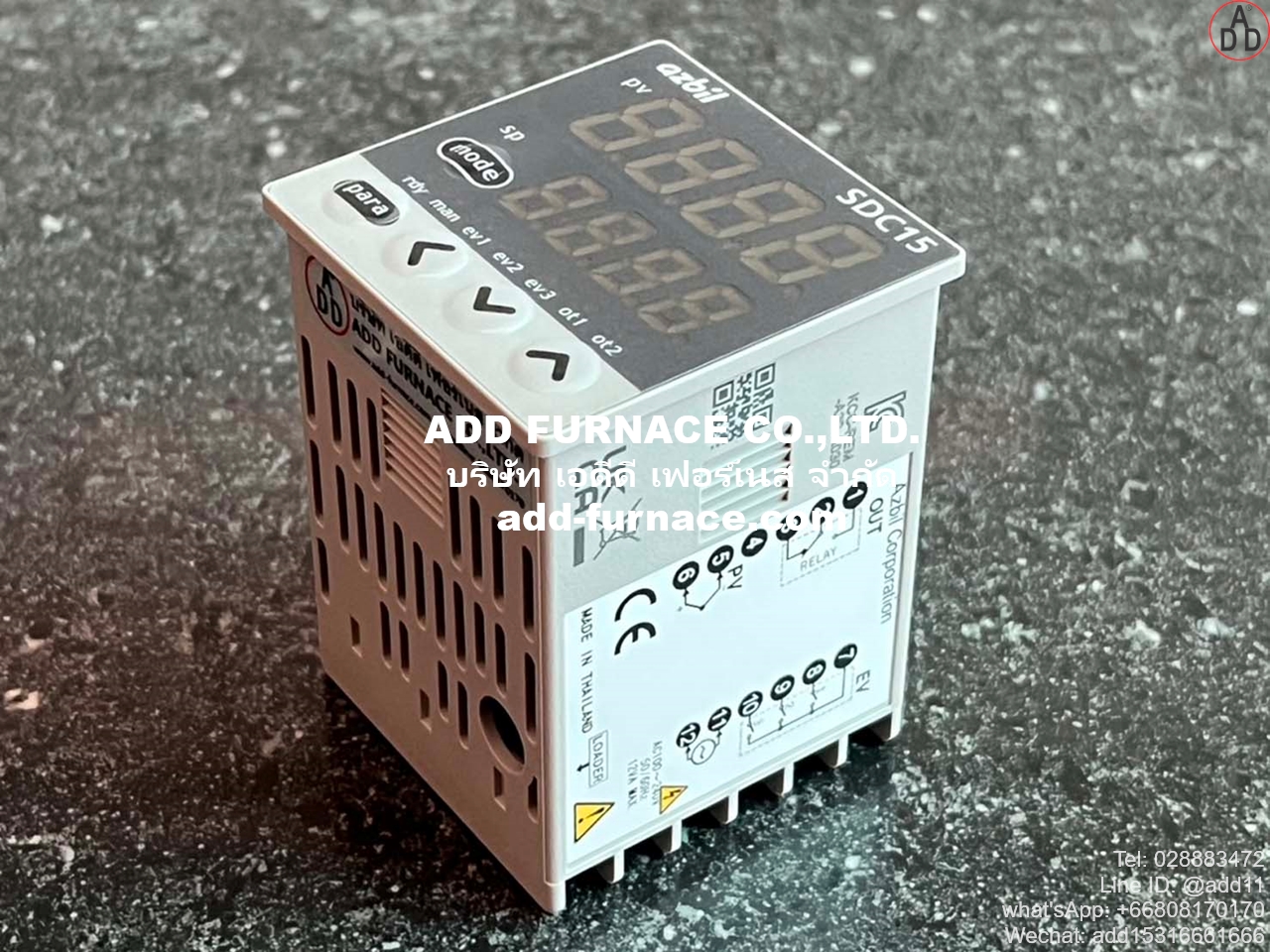 azbil SDC15 | C15TR0TA0100 - บริษัท เอดีดี เฟอร์เนส จำกัด