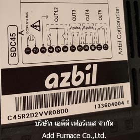 C45R2D2VVR08D0 | azbil SDC45 - บริษัท เอดีดี เฟอร์เนส จำกัด