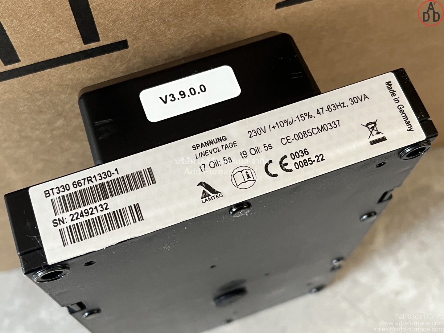 BT330 667R1330-1 - บริษัท เอดีดี เฟอร์เนส จำกัด