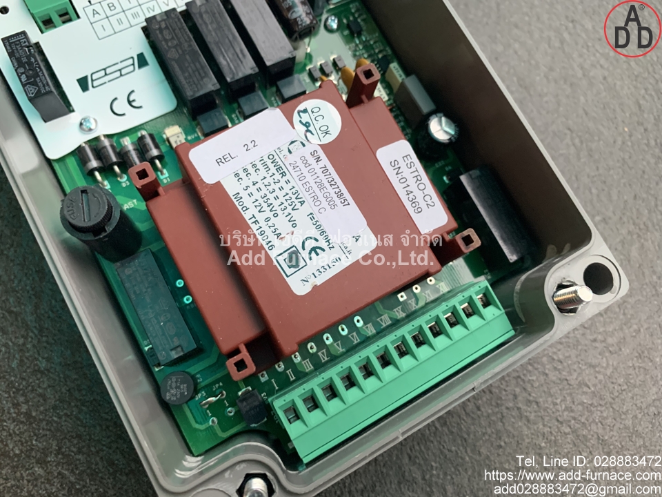 ESTRO-C S-001-05-05-C-N-230-000-1/-/00000///20004 - บริษัท เอดีดี เฟอร์ ...