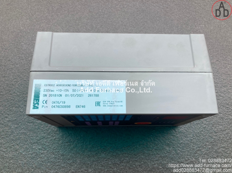 ESTROC2 A000303CN2 - บริษัท เอดีดี เฟอร์เนส จำกัด