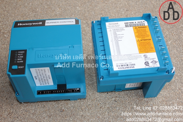 HONEYWELL BURNER CONTROL AUTOMATIC PRIMARY CONTROL RM7890 A 1015 NEW 