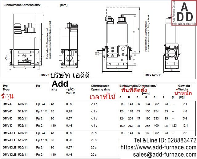 DMV-DLE 507/11 order info