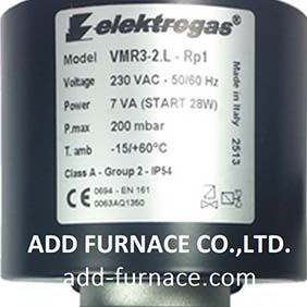 Elektrogas Model VMR3-2.L Rp1 - บริษัท เอดีดี เฟอร์เนส จำกัด