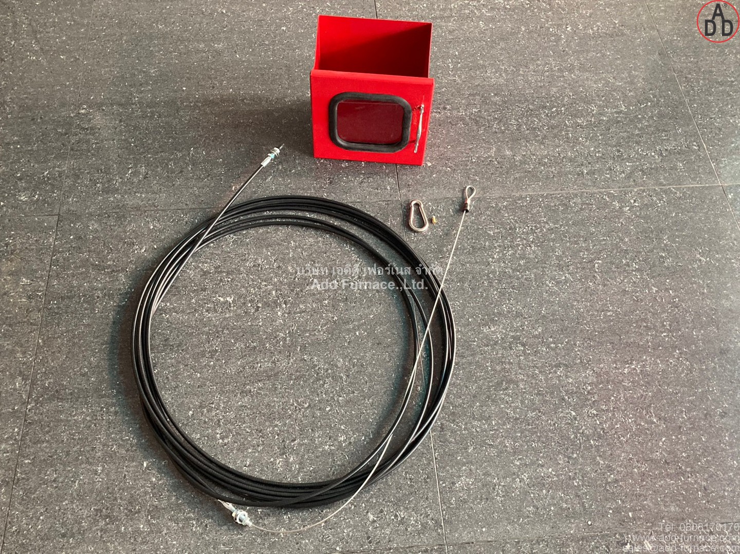 Emergency Valve Pull Cord for Fisher N551 - บริษัท เอดีดี เฟอร์เนส จำกัด