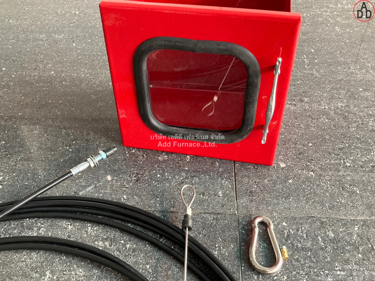 Emergency Valve Pull Cord for Fisher N551 - บริษัท เอดีดี เฟอร์เนส จำกัด