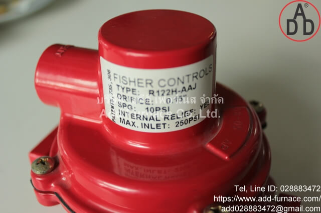 Fisher Loc 870 Type R122H-AAJ - Add Furnace Co.,Ltd.