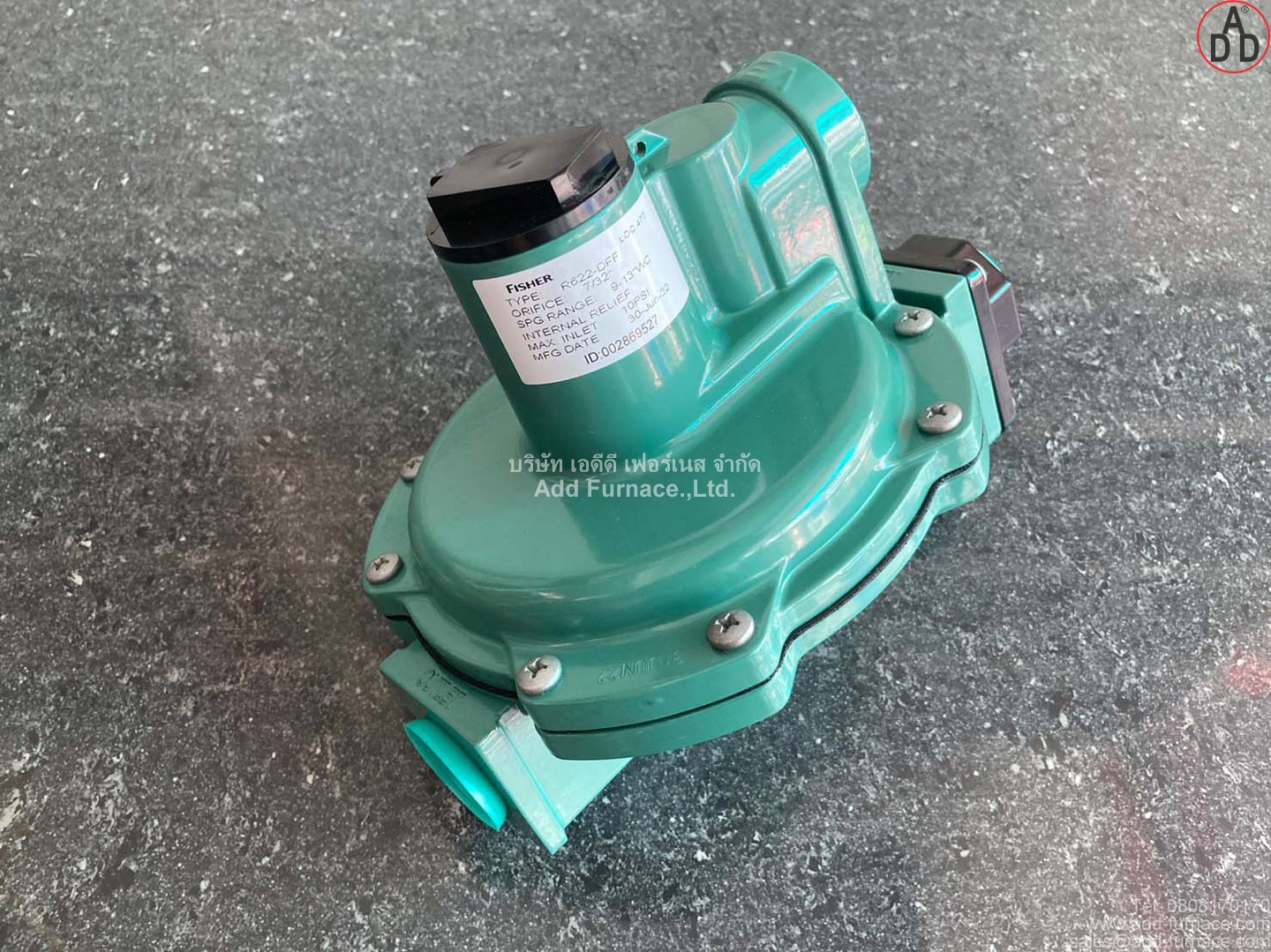 Fisher Type R622-DFF - บริษัท เอดีดี เฟอร์เนส จำกัด,Add Furnace Co.,Ltd.