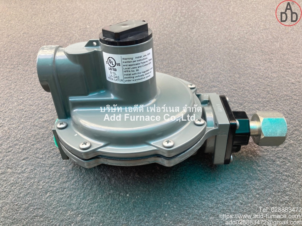 Fisher Second Stage Propane Regulator R622-DFF 3/4 X 3/4 