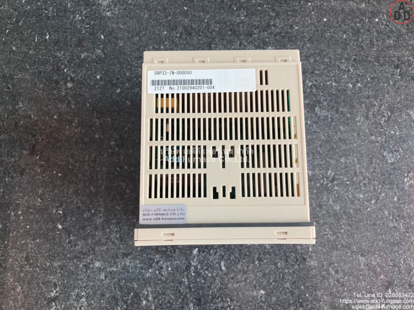 SRP33-IN-000050 - บริษัท เอดีดี เฟอร์เนส จำกัด