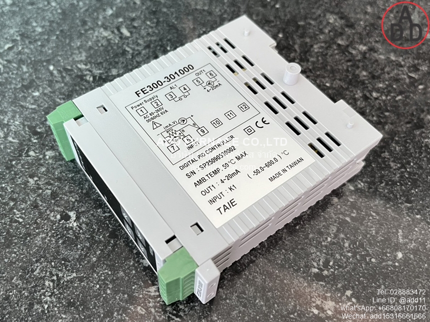 Digital PID Controller FE300-301000 - บริษัท เอดีดี เฟอร์เนส จำกัด