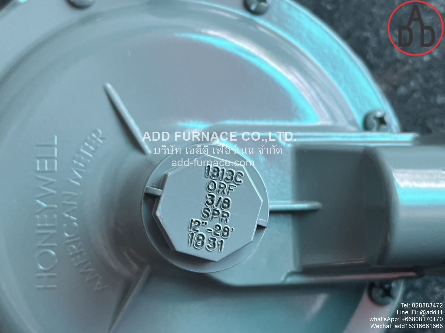 American Meter Company 1813C -Thailand Agent Gas Regulator