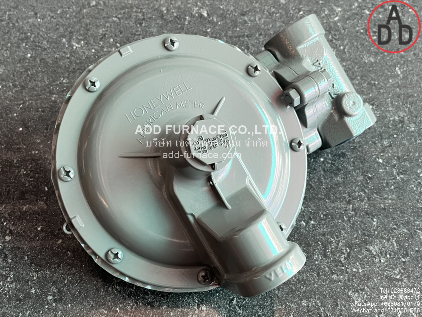 American Meter Company 1813C -Thailand Agent Gas Regulator