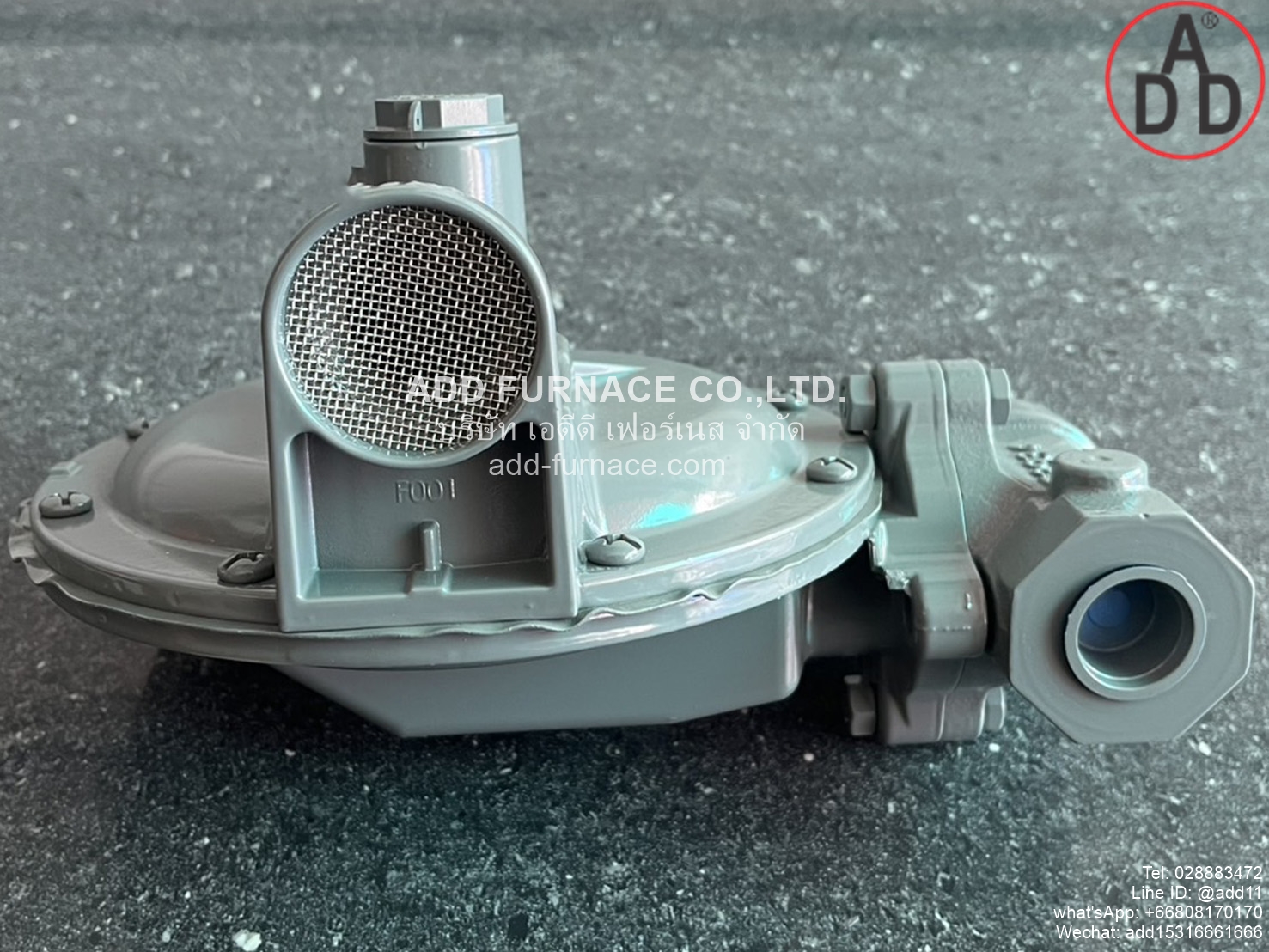 American Meter Company 1813C -Thailand Agent Gas Regulator
