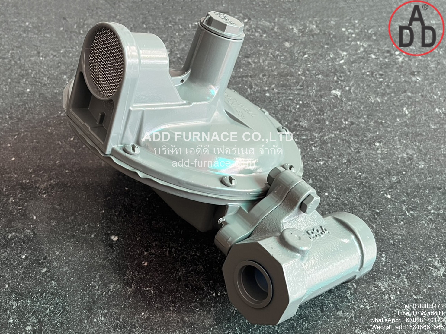 American Meter Company 1813C -Thailand Agent Gas Regulator
