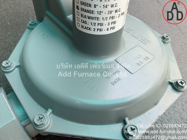 Sensus 143 Service Regulator - บริษัท เอดีดี เฟอร์เนส จำกัด
