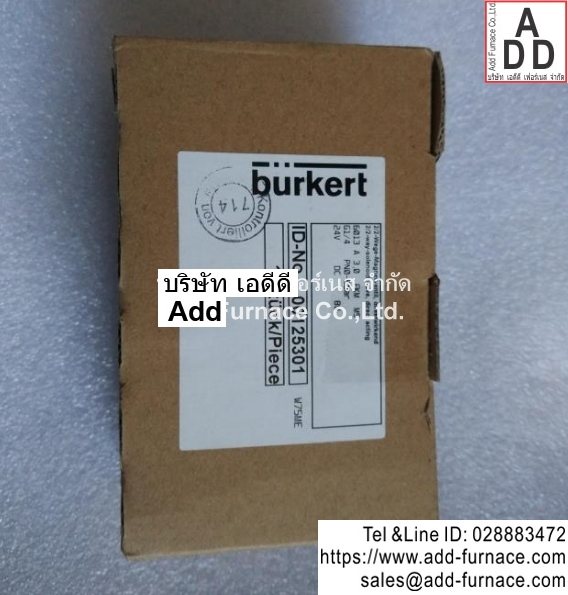Bürkert Solenoid Valve, Type: 5281 A13.0 NBR M5, No: 00134317 Good Condition eBa