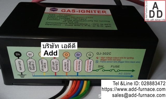 gas igniter gj-302c(4)