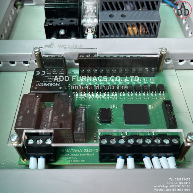 ควบคุมตรวจจับแก๊สรั่ว9จุด(โซลินอยด์วาล์ว)Yamataha-GLD-12 9Point Application With Gas Solenoid Valve(18)