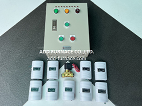 ควบคุมตรวจจับแก๊สรั่ว9จุด(โซลินอยด์วาล์ว)Yamataha-GLD-12 9Point Application With Gas Solenoid Valve