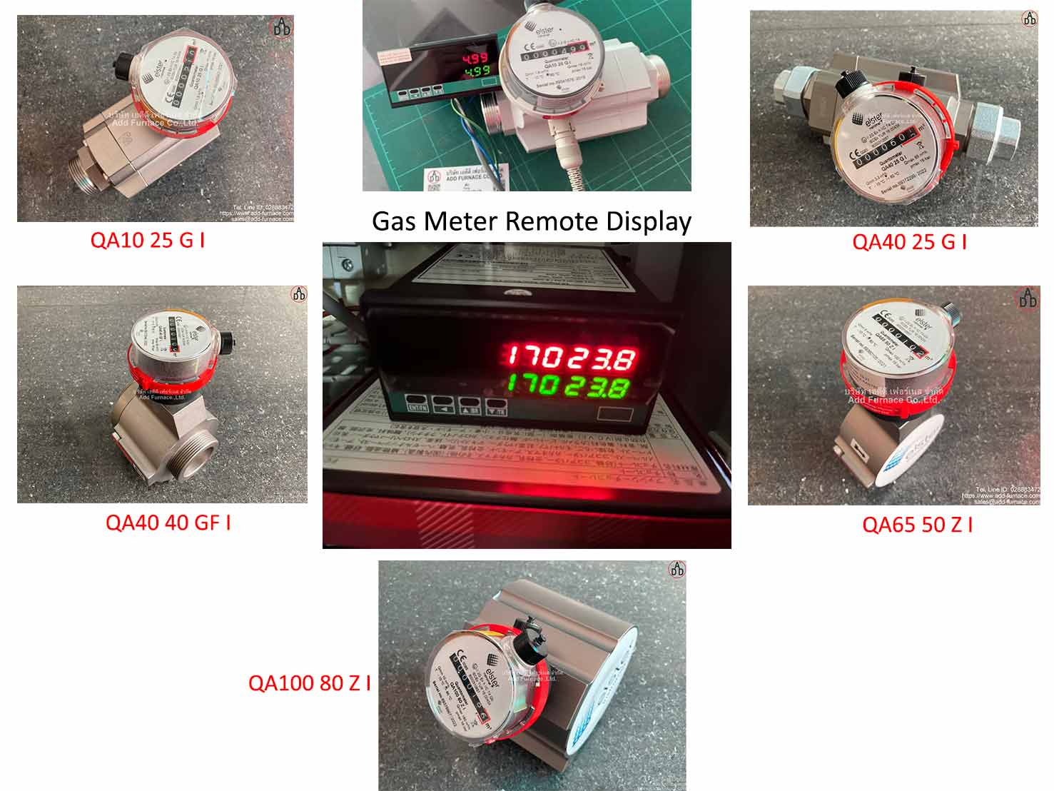 Elster Aichi Pulse Meter | Pulse Meter for Gas Meter Display - บริษัท ...
