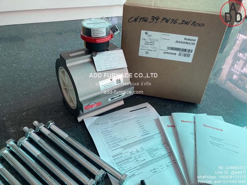 Quantometer QA400 100 ZI - Gas Meter QA400 Elster Instromet Thailand agent