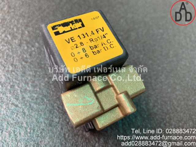 PARKER 2 WAY SOLENOID VALVE 1/8" BSP SVE131-VE 161 24V-50Hz 9w KT09 Coil 