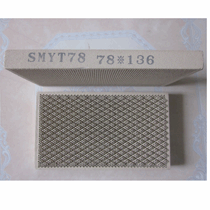 SMYT78 78x133x13mm honeycomb ceramic