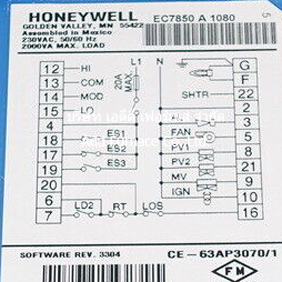 Honeywell EC7850 A 1080 - บริษัท เอดีดี เฟอร์เนส จำกัด
