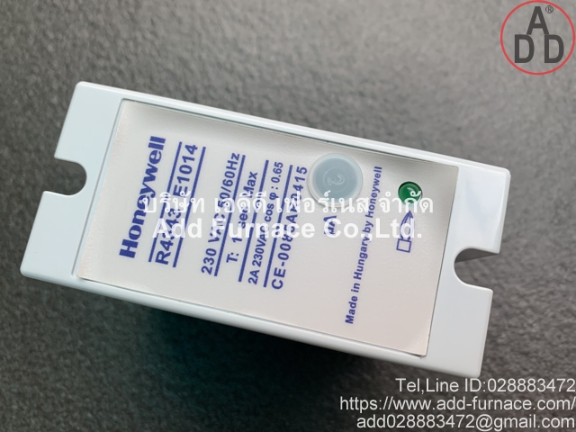 Honeywell R4343 E1014 - บริษัท เอดีดี เฟอร์เนส จำกัด