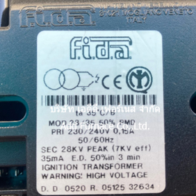 Fida MOD.28/35 - Thailand Transformer agent