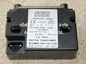 fida 26/30 ignition transformer