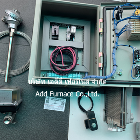 ตู้ควบคุมจุดไฟและอุณหภูมิ อินฟราเรดเบอร์เนอร์ และอุปกรณ์ครบชุดพร้อมใช้งาน