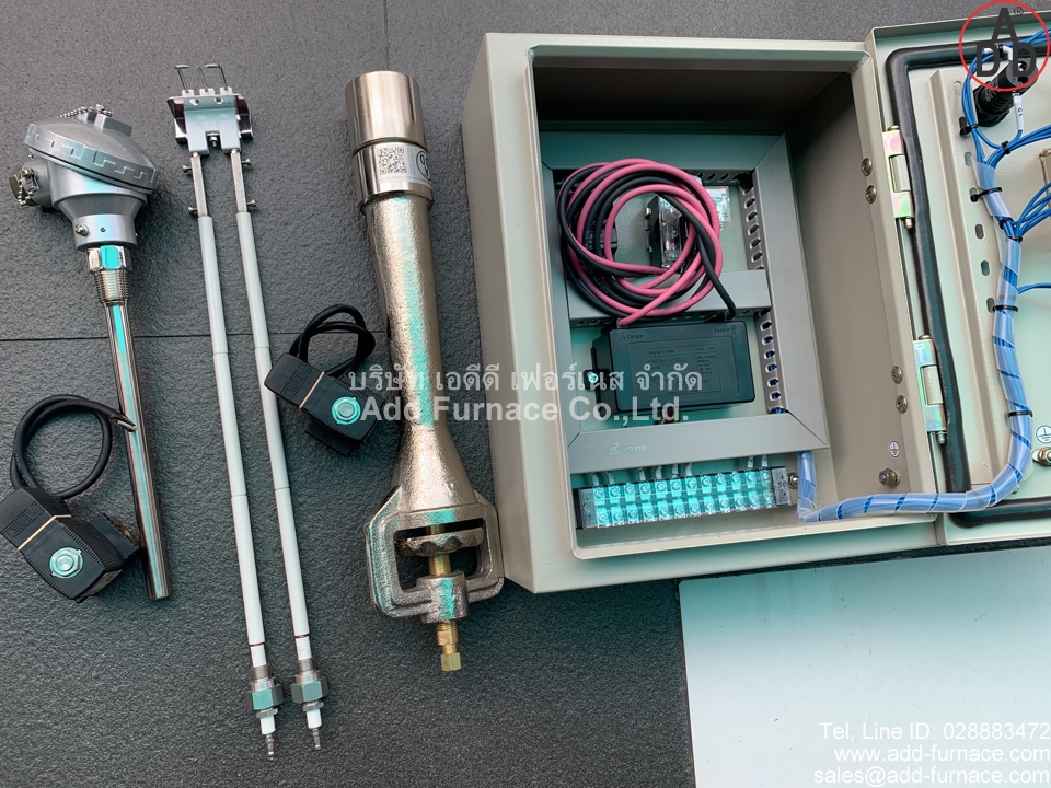ควบคุมการจุดไฟพร้อมคุมอุณหภูมิต่อเวนจูรี่ 1 ชุด - บริษัท เอดีดี เฟอร์ ...