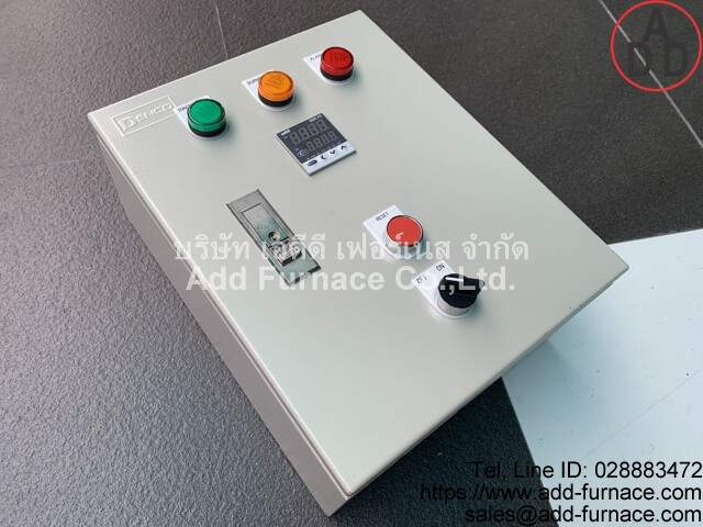 ตู้คอนโทรลควบคุมอุณหภูมิพร้อมระบบจุดไฟอัตโนมัติ แบบ 1จุด - บริษัท เอดี ...