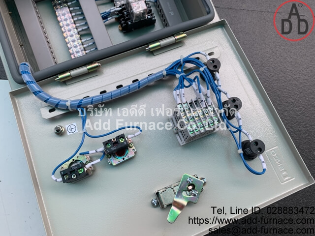 ตู้คอนโทรลควบคุมอุณหภูมิพร้อมระบบจุดไฟอัตโนมัติ แบบ 1จุด - บริษัท เอดี ...