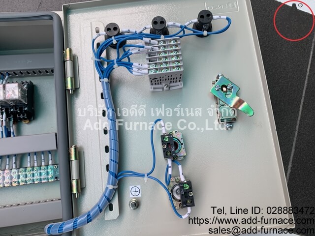 ตู้คอนโทรลควบคุมอุณหภูมิพร้อมระบบจุดไฟอัตโนมัติ แบบ 1จุด - บริษัท เอดี ...