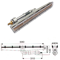 infrared burner k1002