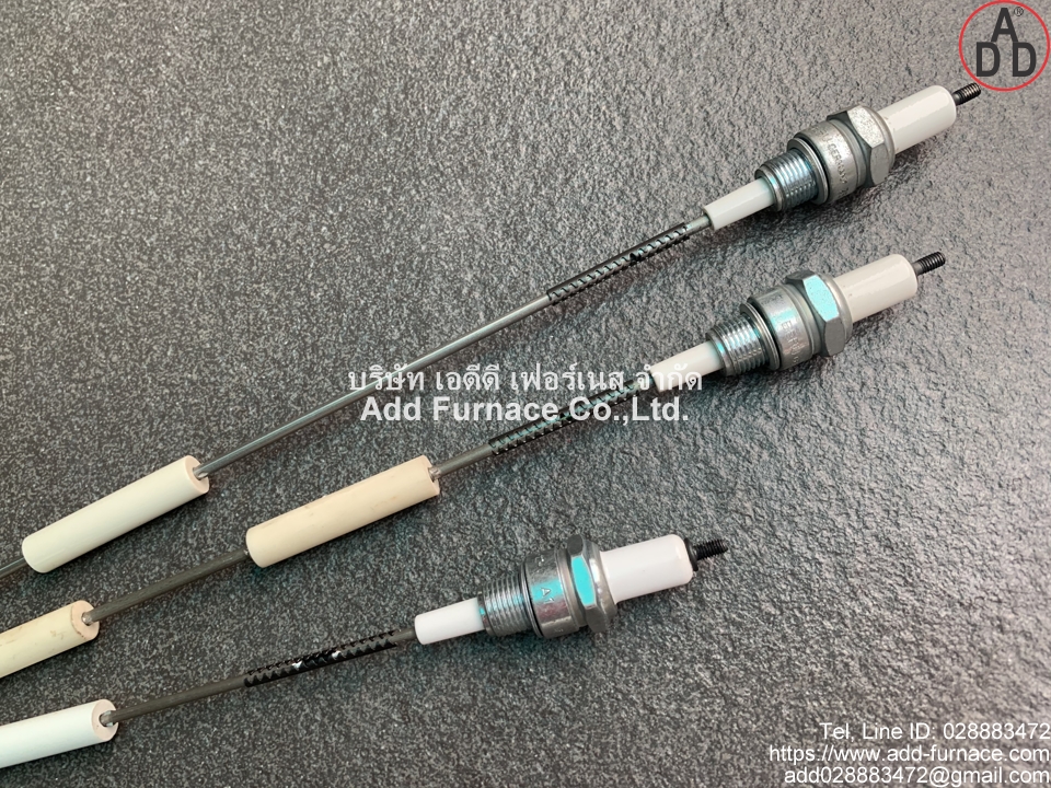 Kromschroder Gas Burner Flame Ignition Rod เขี้ยวจุดไฟและอ่านเปลวไฟใช้ ...